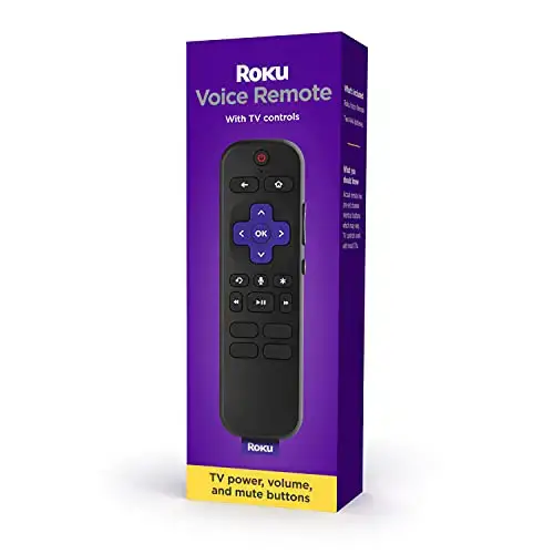 Roku Voice Remote (Official) for Roku Players, Roku TVs and Roku Streambars