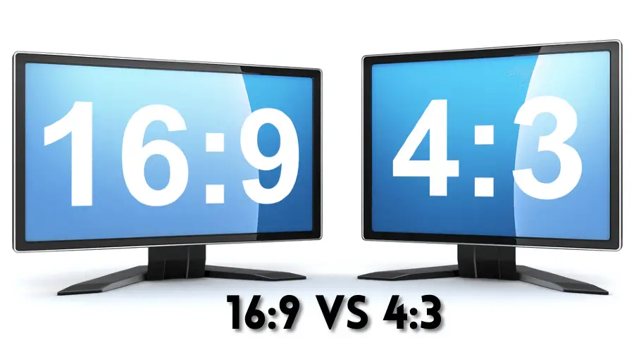16 9 Vs 4 3 Aspect Ratio Difference Between 4 3 And 16 9