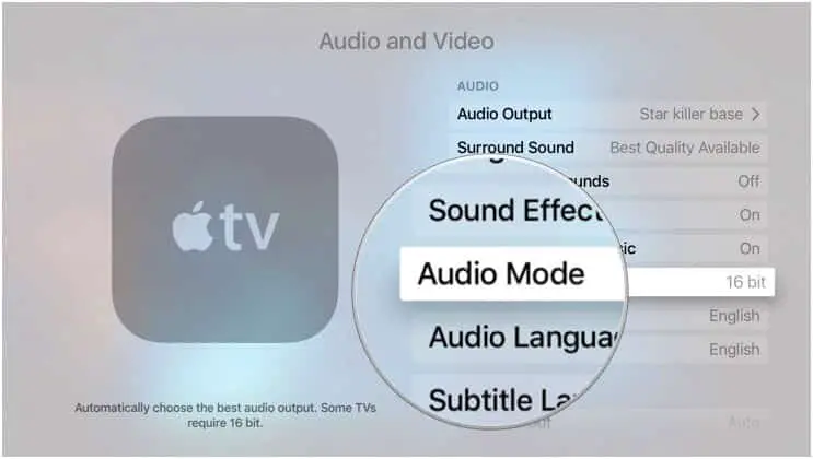 Apple TV No Sound 1