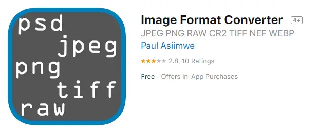 Image Format Converter