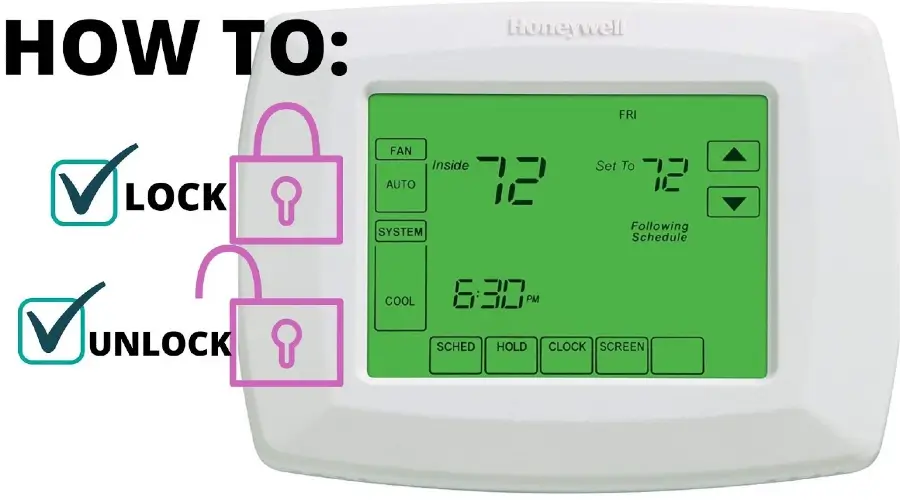 How To Unlock a Honeywell Thermostat