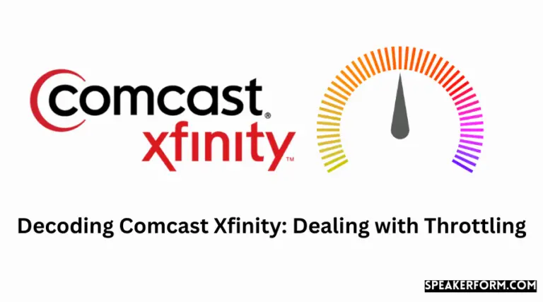 Decoding Comcast Xfinity: Dealing with Throttling (2024)
