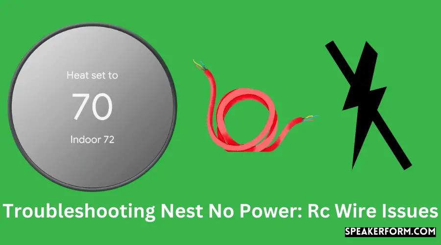 Troubleshooting Nest No Power Rc Wire Issues