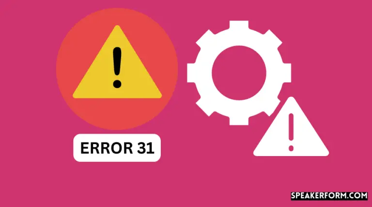 Exploit Failed Error Code 31 How to Fix Error 31 Other Network Problem? (2025)