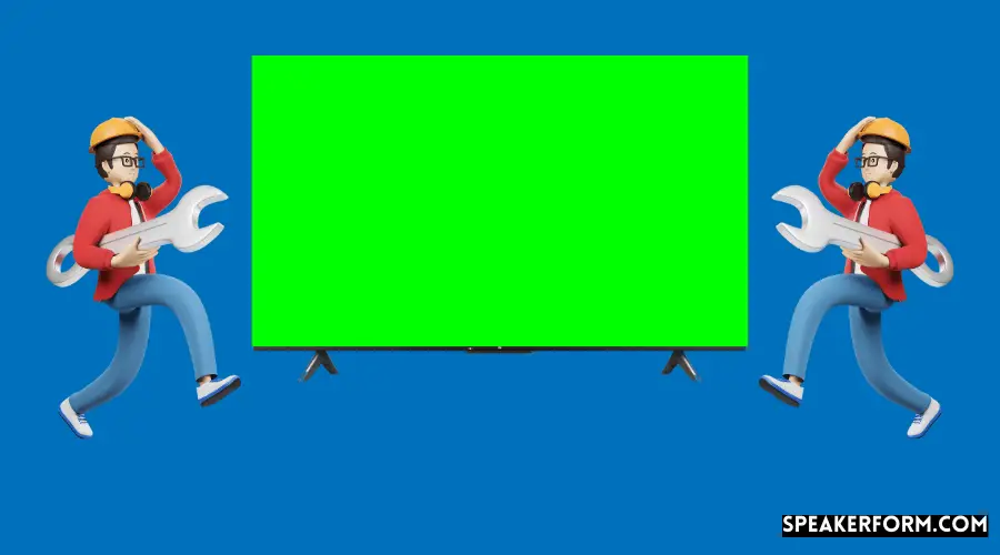 How to Fix Green Screen on TV