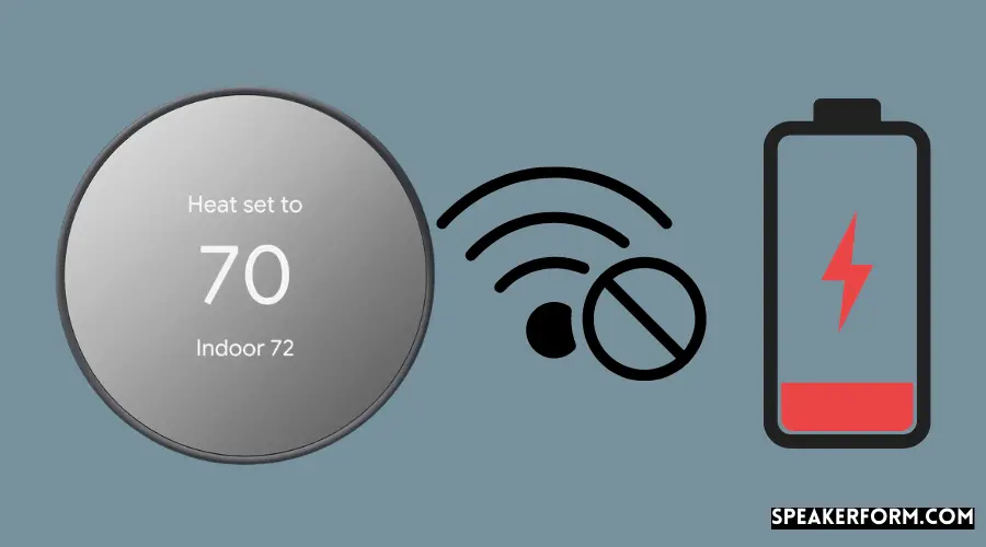 Nest WonT Connect to Wifi Low Battery
