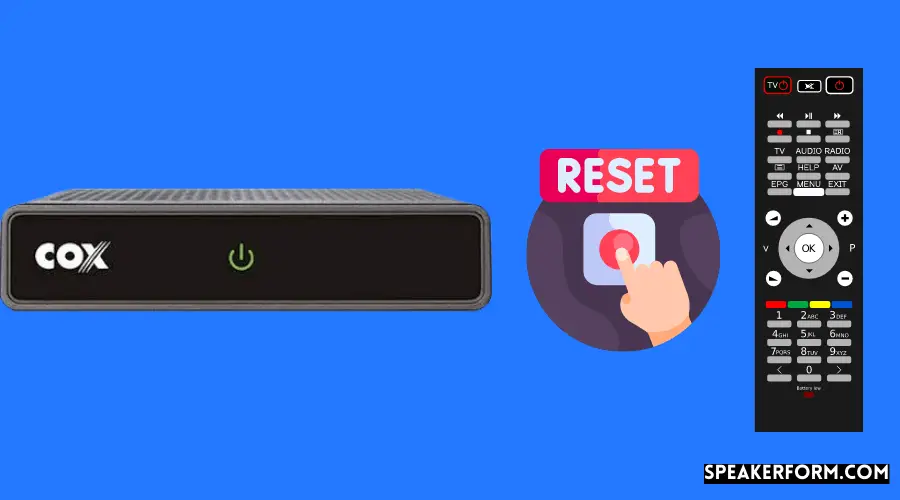 Reset Cox Cable Box With Remote
