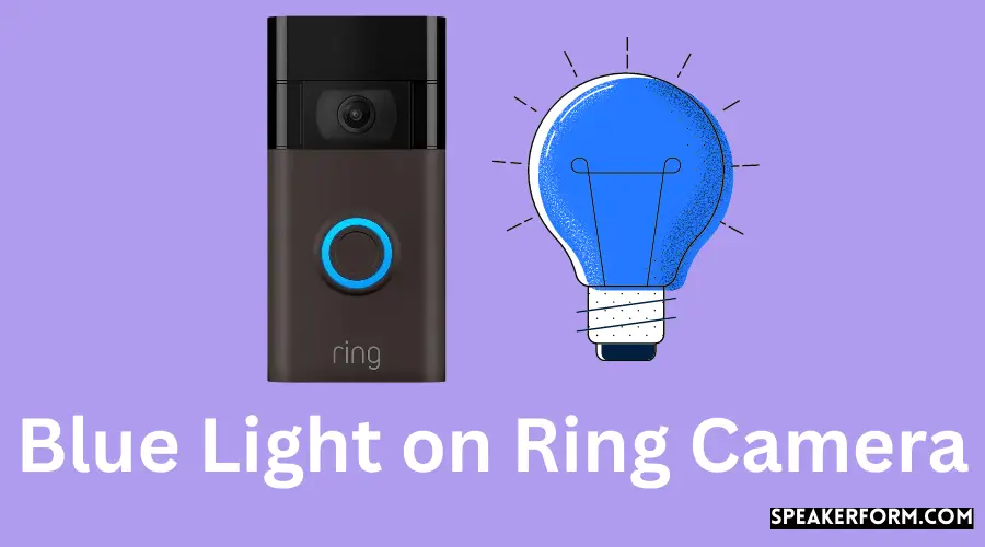 Enhancing Security: Blue Light on Ring Camera