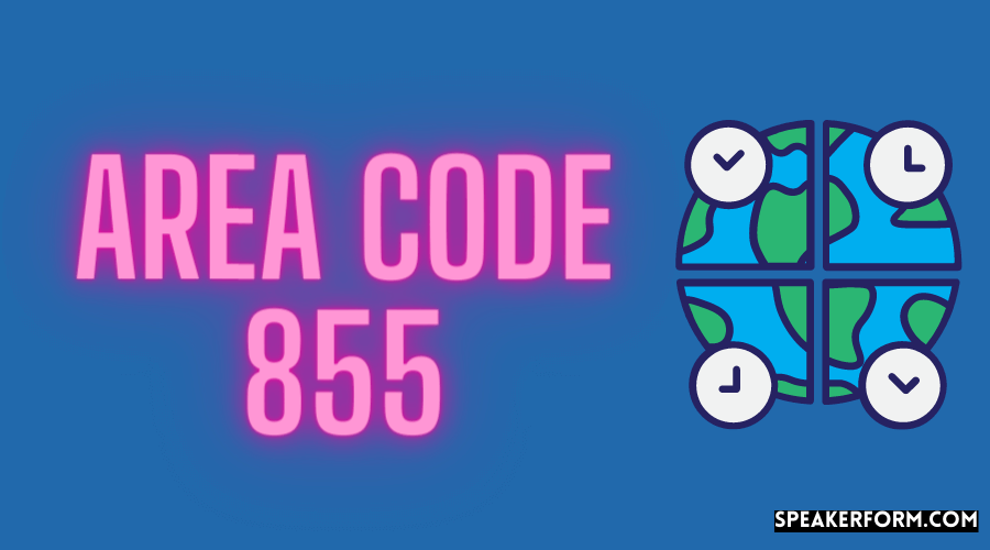 855 Area Code Time Zone