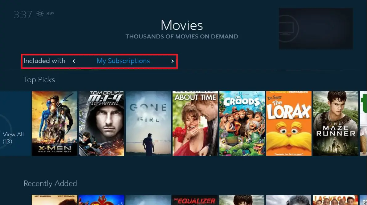 How to Exit on Demand on Spectrum