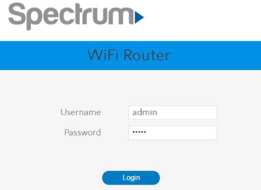 How to Login to Spectrum Router