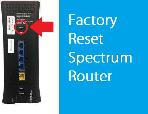 How to Reset Your Spectrum Router