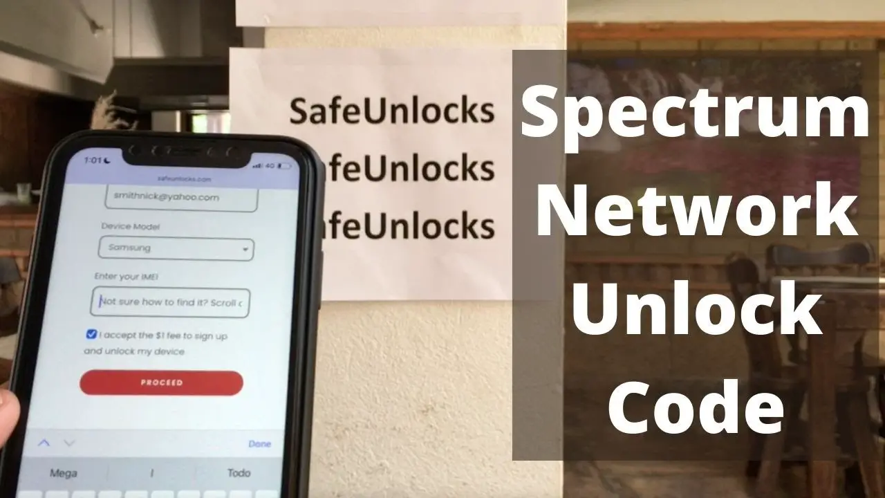 Network Unlock Code for Spectrum