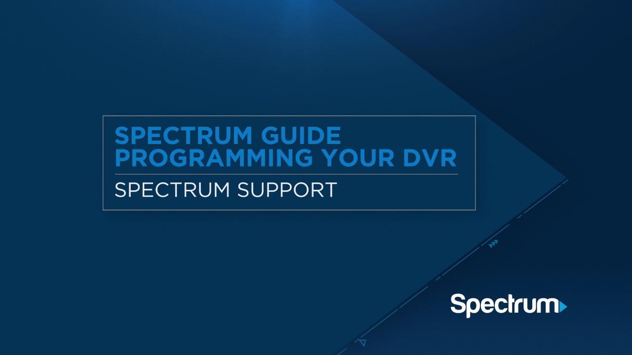 Spectrum Dvr Recordings Disappeared