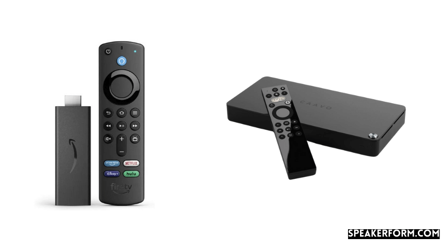 Caavo Control Center Best AI Powered Universal Remote for Firestick