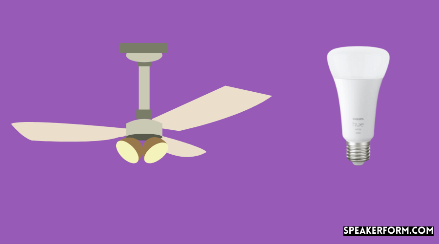 Can you use Philips Hue bulbs in a ceiling fan