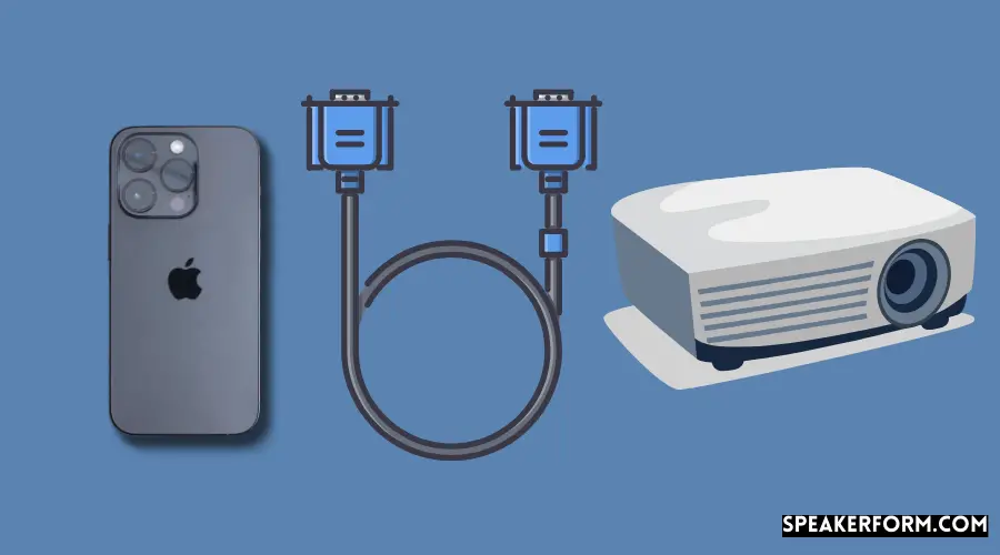 How to Connect an iPhone to a Projector with a Cable