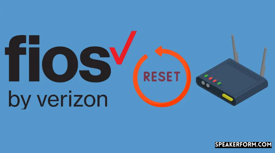 Reset Fios Router