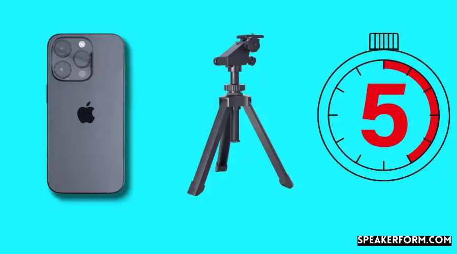 How to take hands-free selfies on an iPhone camera? Use a tripod and set a timer. – 100 hands free