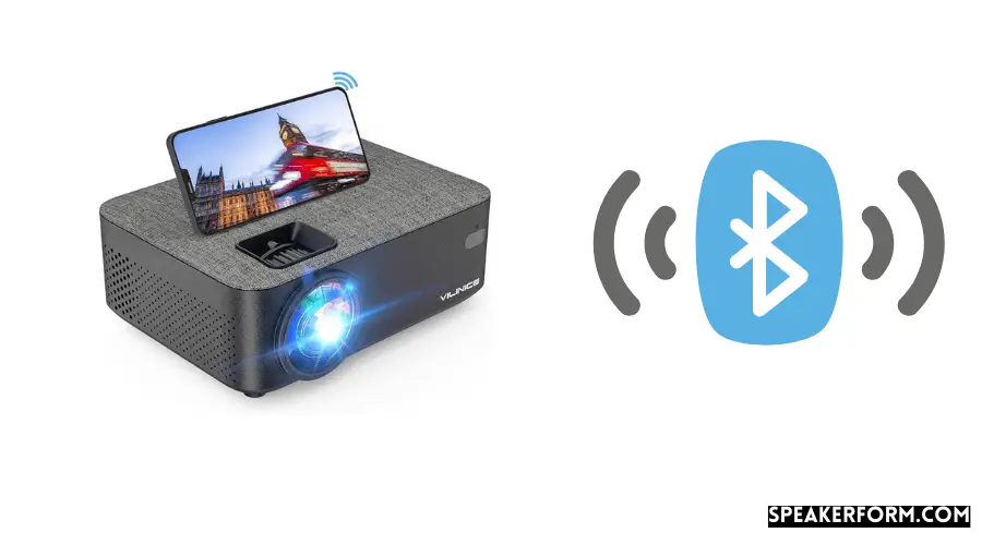 VILINICE Wi Fi Projector and Portable Phone Projector with Wireless Mirroring