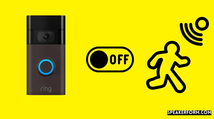 disable motion detection