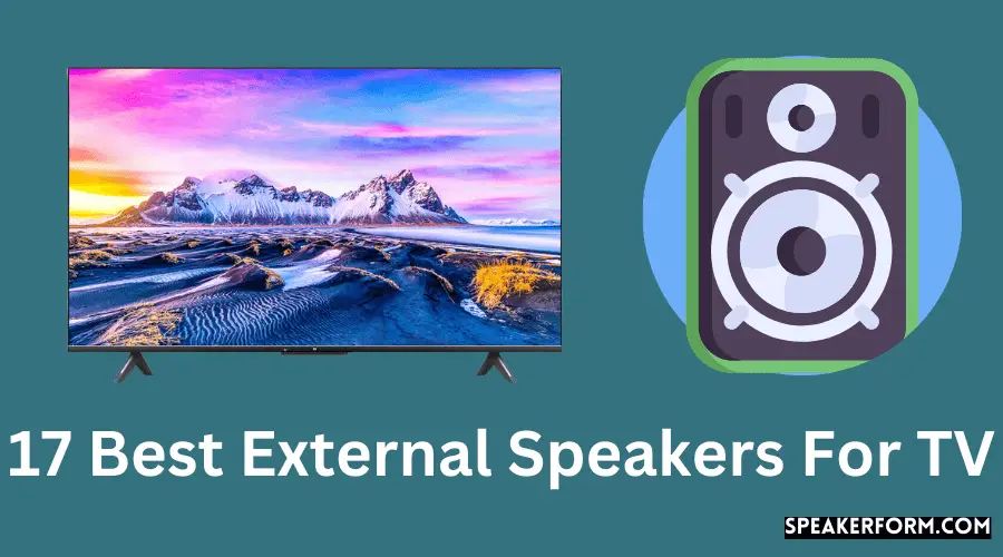 17 Best External Speakers For TV
