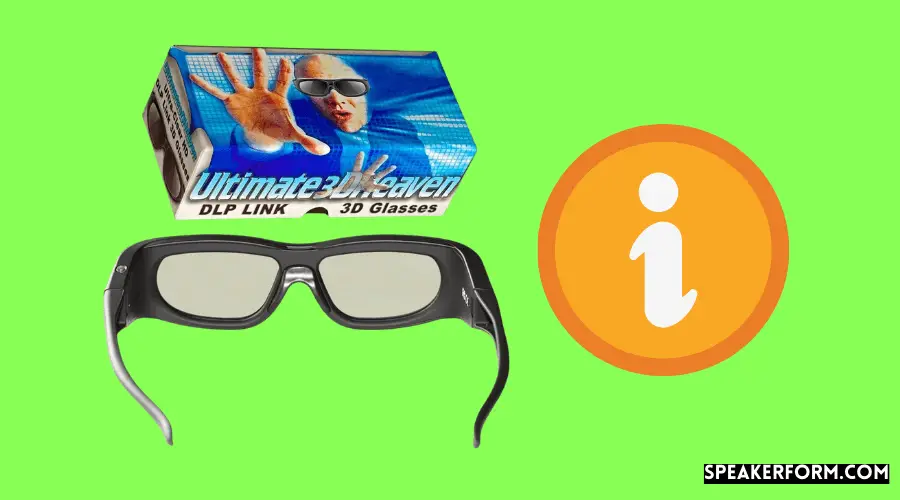3DHeaven 3D Active Rechargeable Shutter Glasses