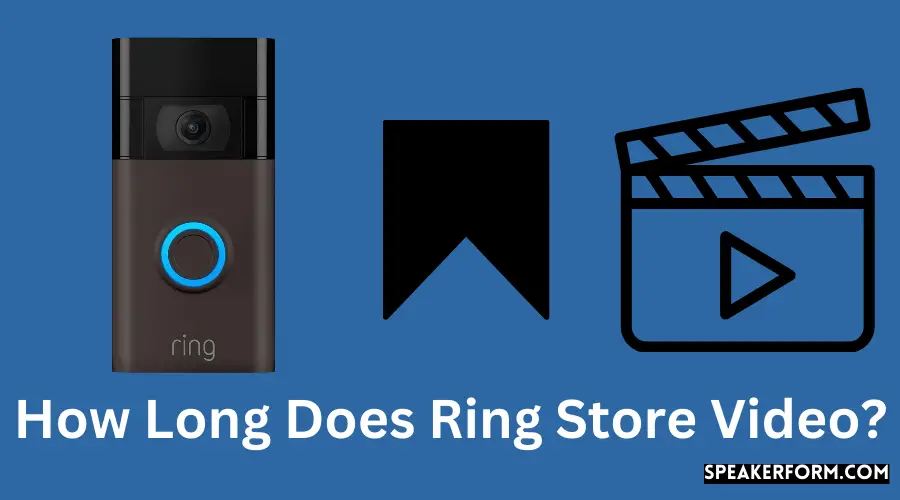 How Long Does Ring Store Video?