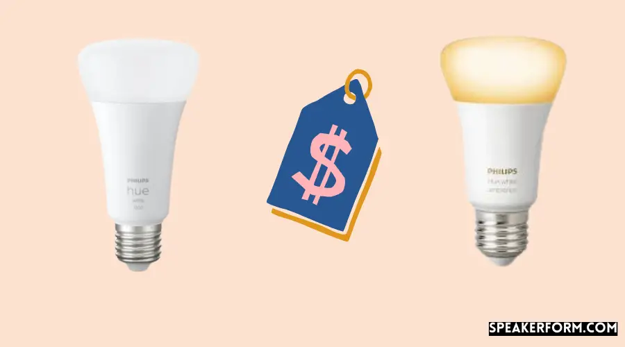 The Difference Between Philips Hue White & White Ambiance How the price varies between Hues White and Ambiance bulbs
