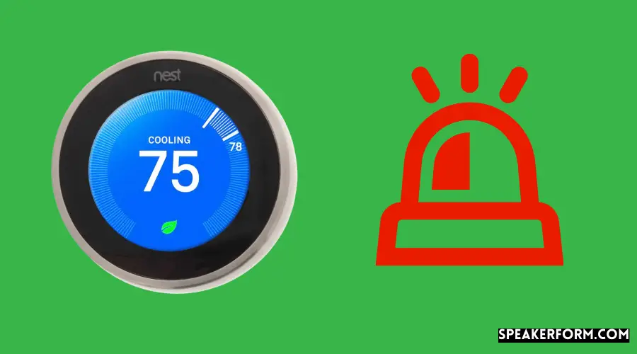 Nest Thermostat Blinking Red