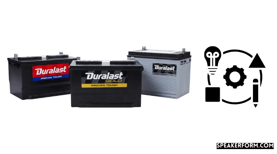 What are the types of Duralast batteries available