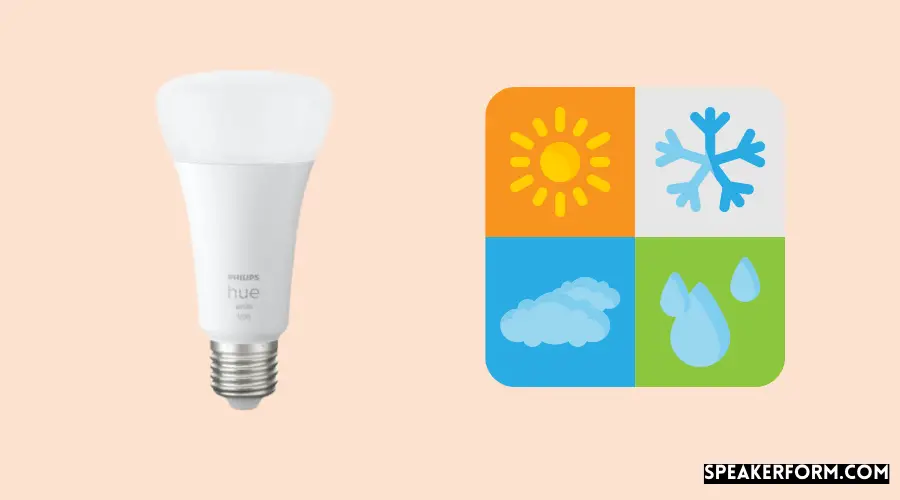How Philips Hue Lights Can Change Color Automatically? sync to the outside weather