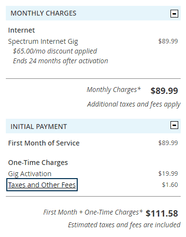 How Much Does Spectrum Internet Cost After the First Year