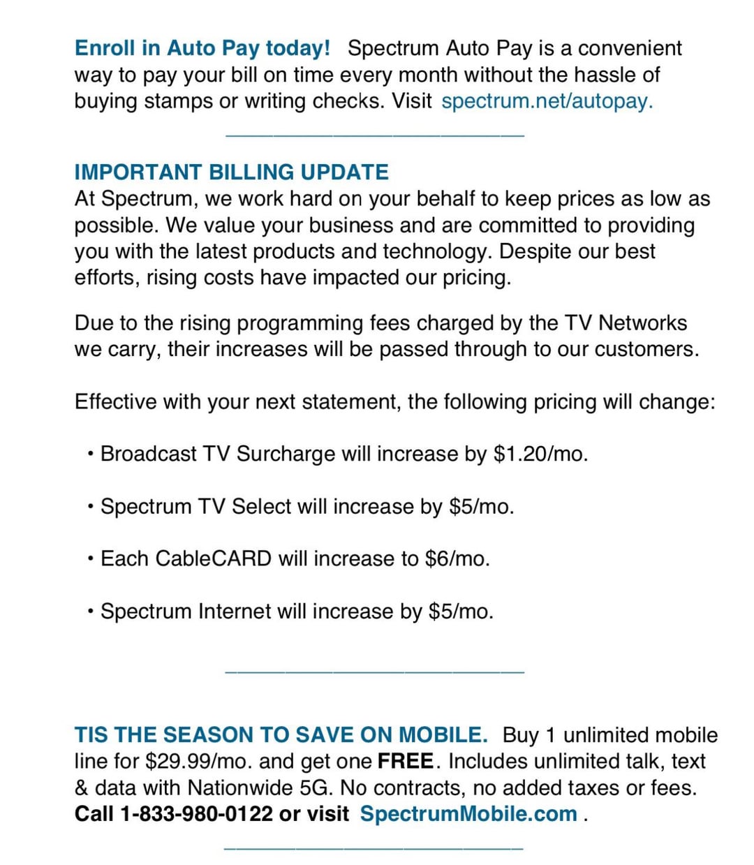 Why Does Spectrum Internet Keep Going Up in Price